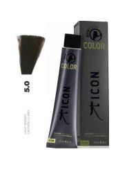 Tinte ICON Ecotech Color Castaño Claro 5.0 sin alcohol, amoníaco ni ppd