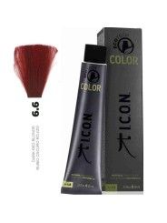 Tinte ICON Ecotech Color Rubio Oscuro Rojizo 6.6 sin alcohol, amoníaco ni ppd