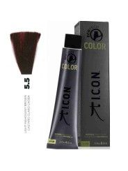 Tinte ICON Ecotech Color Castaño Claro Caoba 5.5 sin alcohol, amoníaco ni ppd