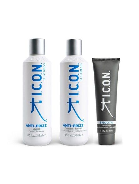 ICON Antifrizz para cabello encrespado Pack