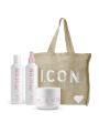 Pack ICON Cure: Champú, Acondicionador y Spray 250ml + Bolsa de regalo