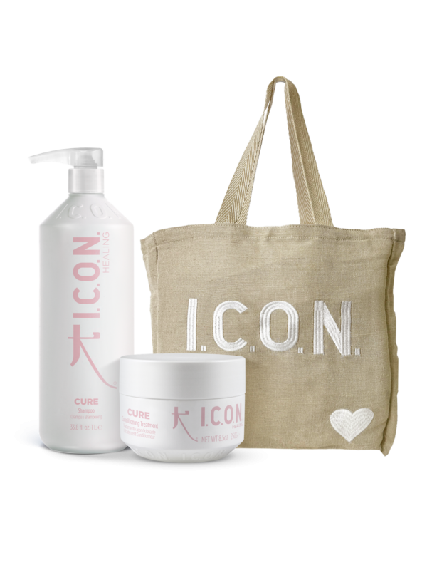 Pack ICON Cure: Champú 1L + Tratamiento 250ml