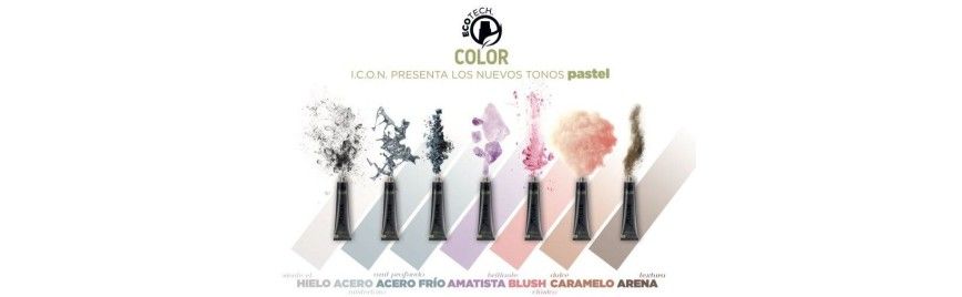 ✔️ Tintes ICON - Tonos Pastel - Toda la gama Ecotech Color ✔️